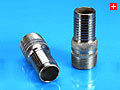 ANVER Hose Barb, 1-1/2" NPT X 1-1/2" Hose (Galvanized) AA112P