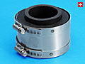 ANVER 2" Hose x 2" Hose Cuff with Vacuum Gauge Assembly for FLT-3 Filter Assembly