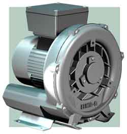 Small Direct Drive High Flow Vacuum Pump/Regenerative Blower